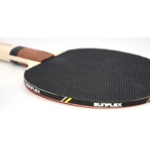 Sunflex Einsteiger-Tischtennisschläger Prime S10 - mit Noppen außen, ohne Schwamm - 1 Schläger